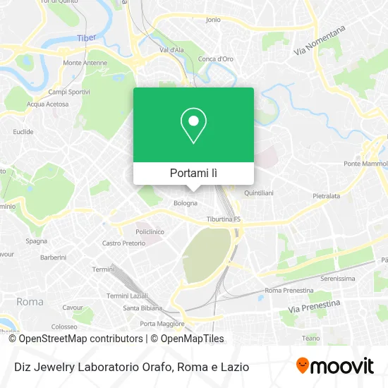 Mappa Diz Jewelry Laboratorio Orafo