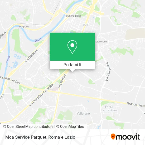 Mappa Mca Service Parquet