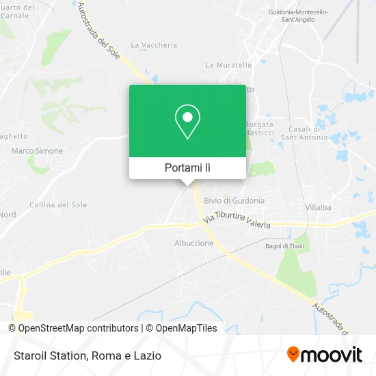 Mappa Staroil Station