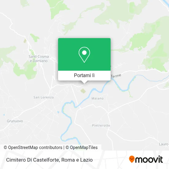 Mappa Cimitero Di Castelforte