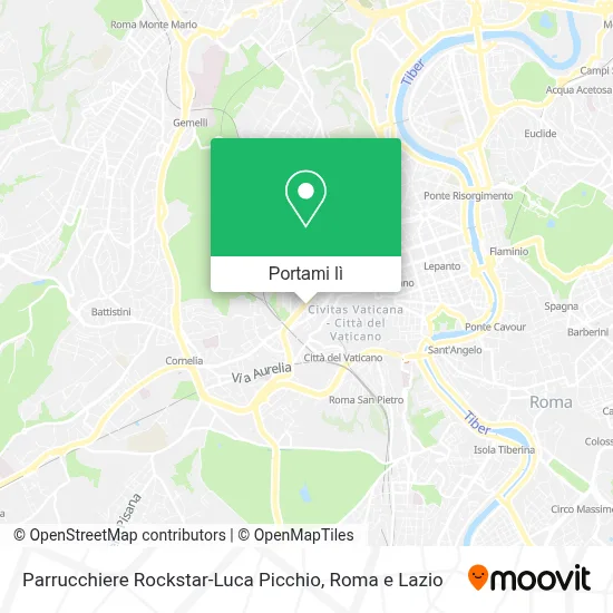 Mappa Parrucchiere Rockstar-Luca Picchio