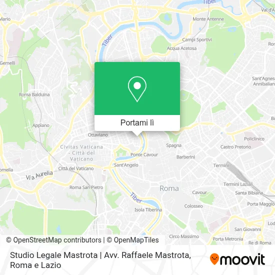 Mappa Studio Legale Mastrota | Avv. Raffaele Mastrota