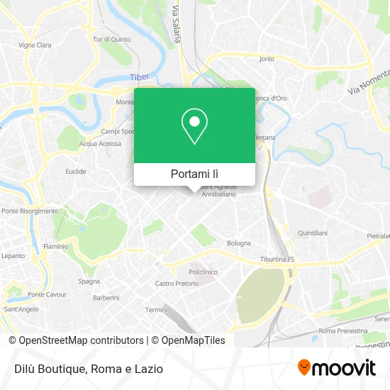 Mappa Dilù Boutique