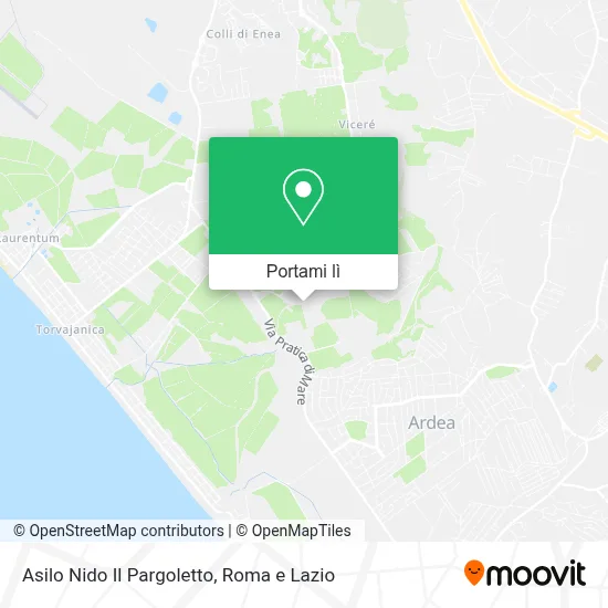 Mappa Asilo Nido Il Pargoletto