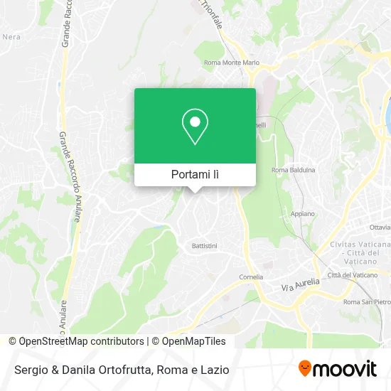 Mappa Sergio & Danila Ortofrutta