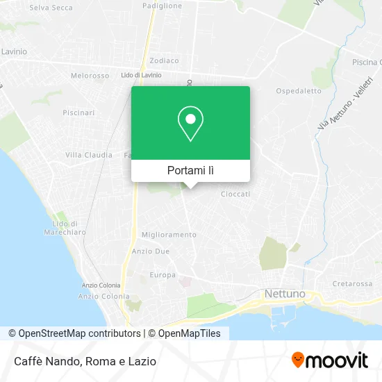 Mappa Caffè Nando