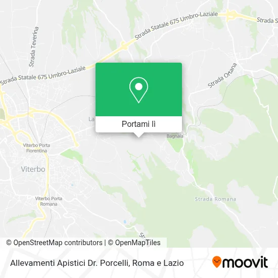 Mappa Allevamenti Apistici Dr. Porcelli