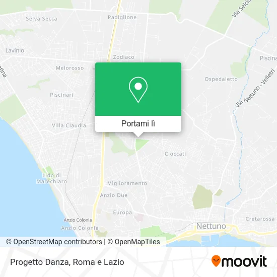 Mappa Progetto Danza