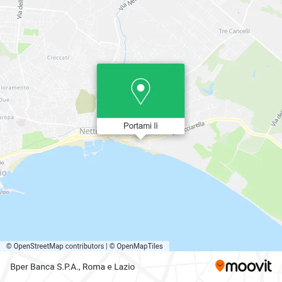 Mappa Bper Banca S.P.A.