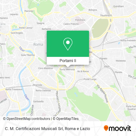 Mappa C. M. Certificazioni Musicali Srl