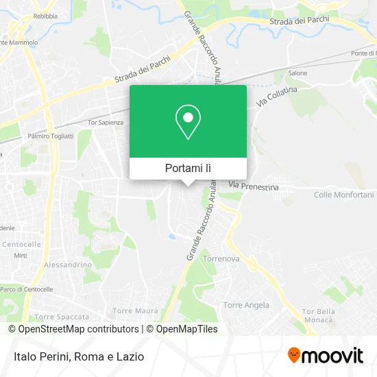 Mappa Italo Perini
