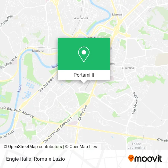 Mappa Engie Italia