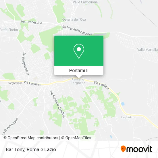 Mappa Bar Tony