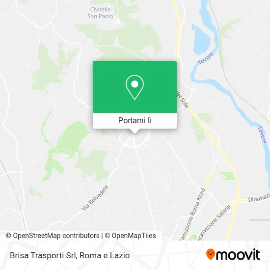 Mappa Brisa Trasporti Srl