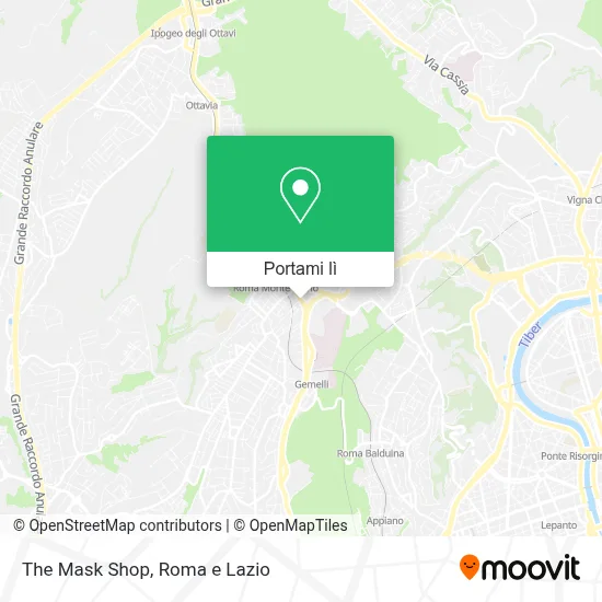Mappa The Mask Shop