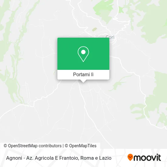 Mappa Agnoni - Az. Agricola E Frantoio