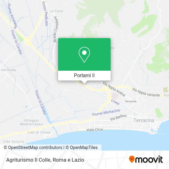 Mappa Agriturismo Il Colle