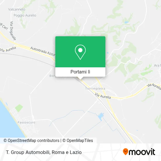 Mappa T. Group Automobili