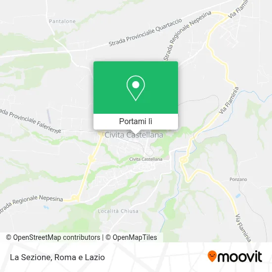 Mappa La Sezione
