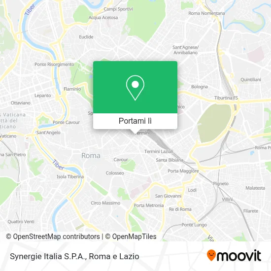Mappa Synergie Italia S.P.A.