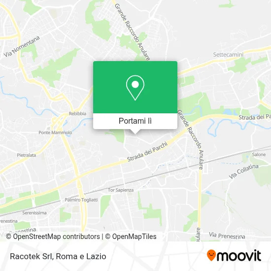Mappa Racotek Srl