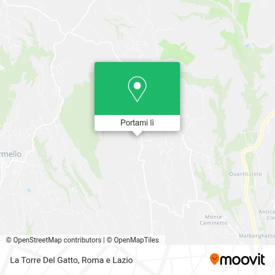 Mappa La Torre Del Gatto