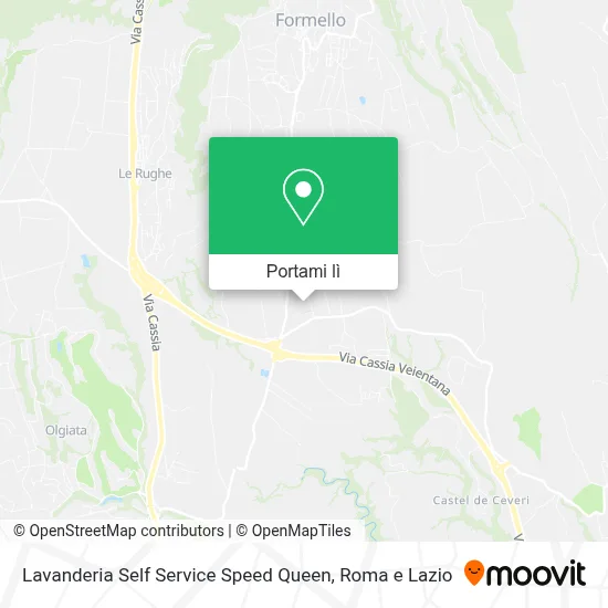 Mappa Lavanderia Self Service Speed Queen