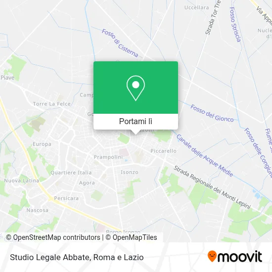 Mappa Studio Legale Abbate