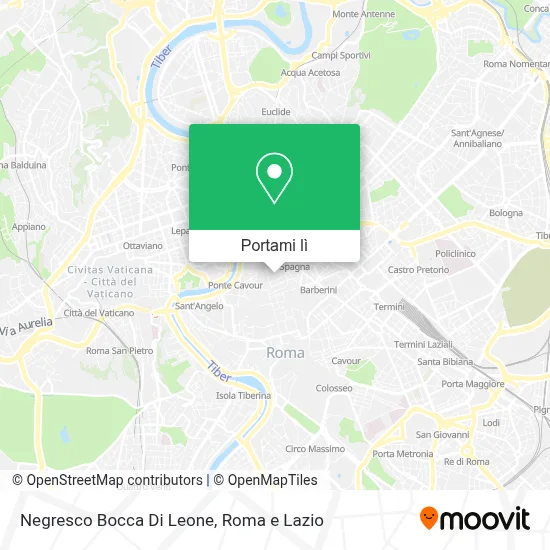 Mappa Negresco Bocca Di Leone