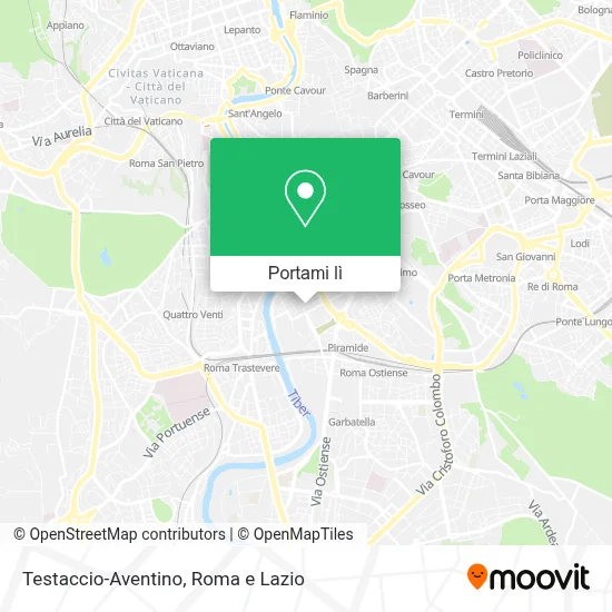 Mappa Testaccio-Aventino