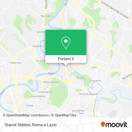 Mappa Staroil Station