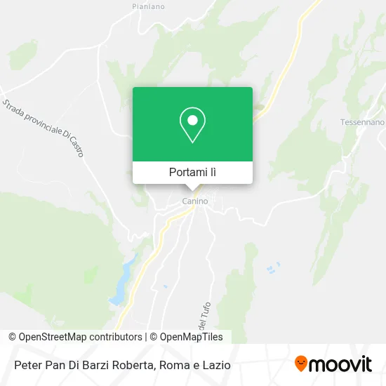 Mappa Peter Pan Di Barzi Roberta