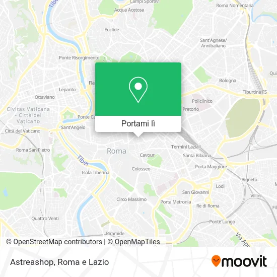 Mappa Astreashop