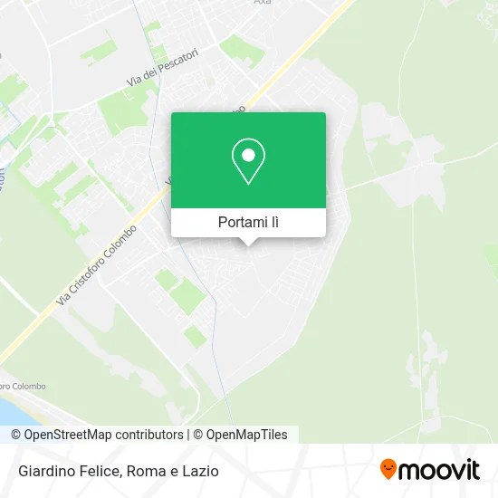 Mappa Giardino Felice