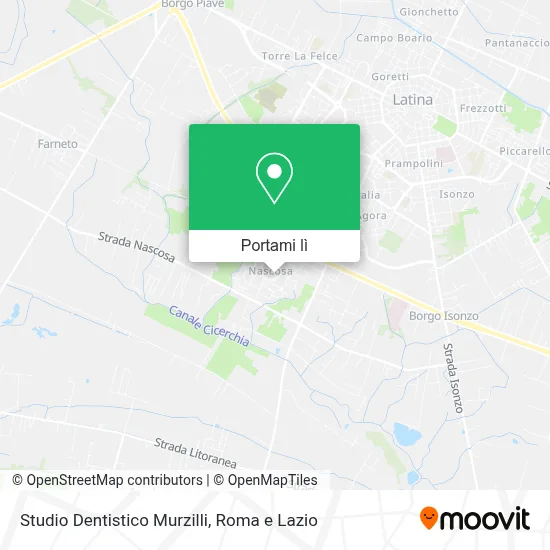 Mappa Studio Dentistico Murzilli