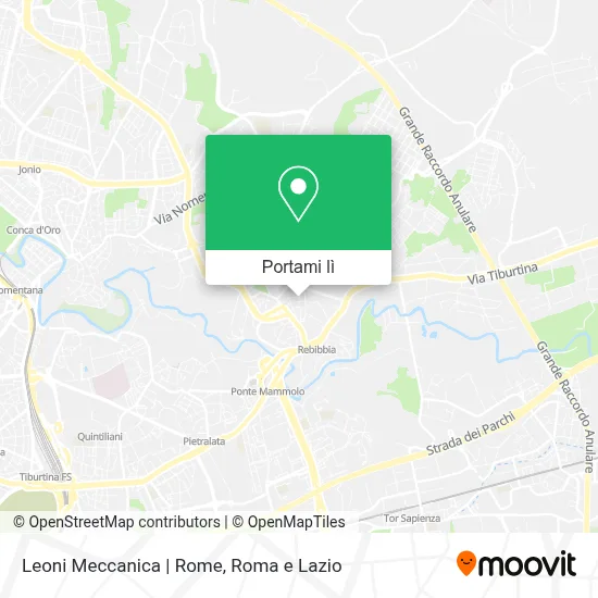 Mappa Leoni Meccanica | Rome