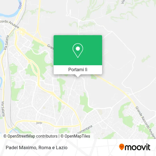 Mappa Padel Maximo