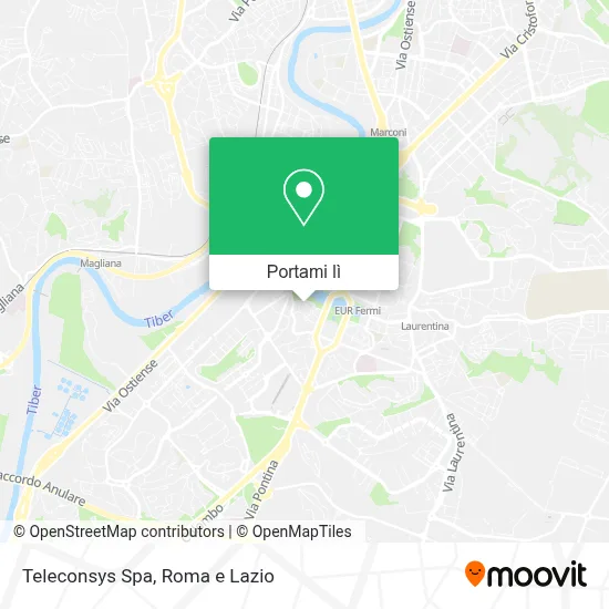 Mappa Teleconsys Spa