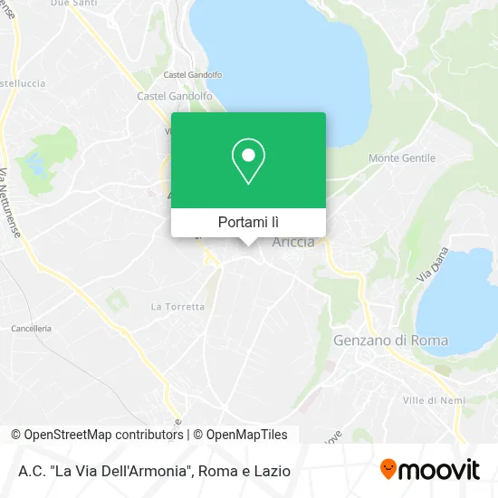 Mappa A.C. "La Via Dell'Armonia"
