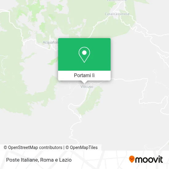 Mappa Poste Italiane