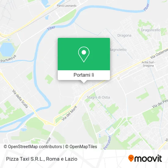 Mappa Pizza Taxi S.R.L.