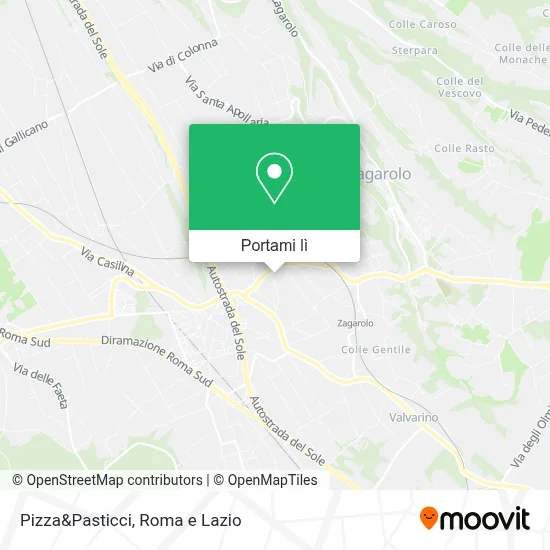 Mappa Pizza&Pasticci