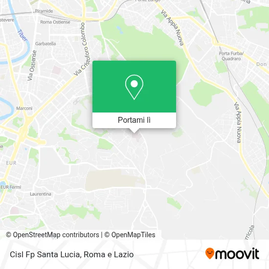 Mappa Cisl Fp Santa Lucia