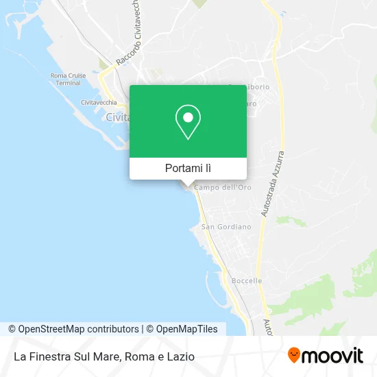 Mappa La Finestra Sul Mare
