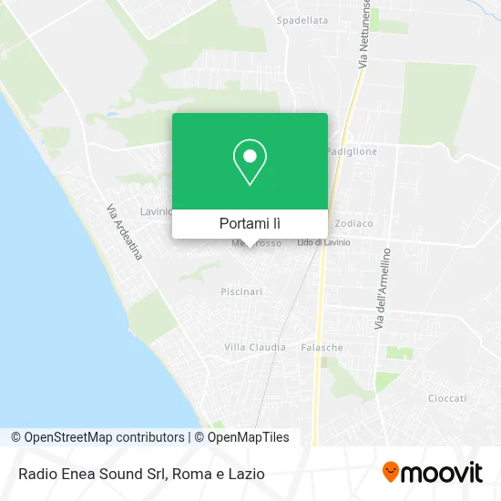 Mappa Radio Enea Sound Srl
