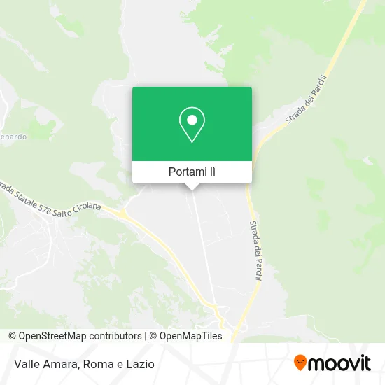 Mappa Valle Amara
