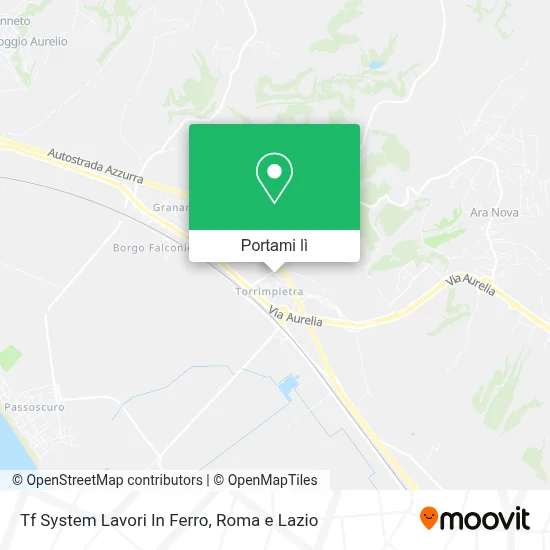 Mappa Tf System Lavori In Ferro
