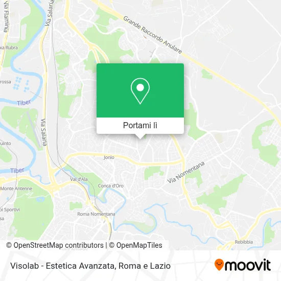 Mappa Visolab - Estetica Avanzata