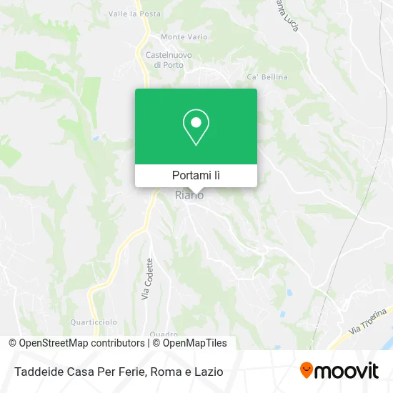 Mappa Taddeide Casa Per Ferie