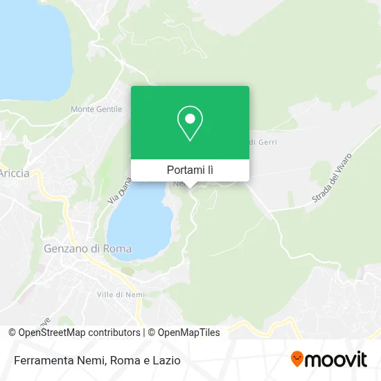 Mappa Ferramenta Nemi